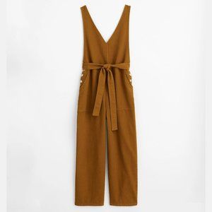 Alex Mill Ollie Overall in recycled denim and golden khaki